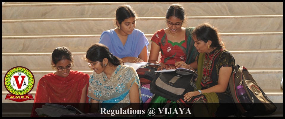 vijaya regulations